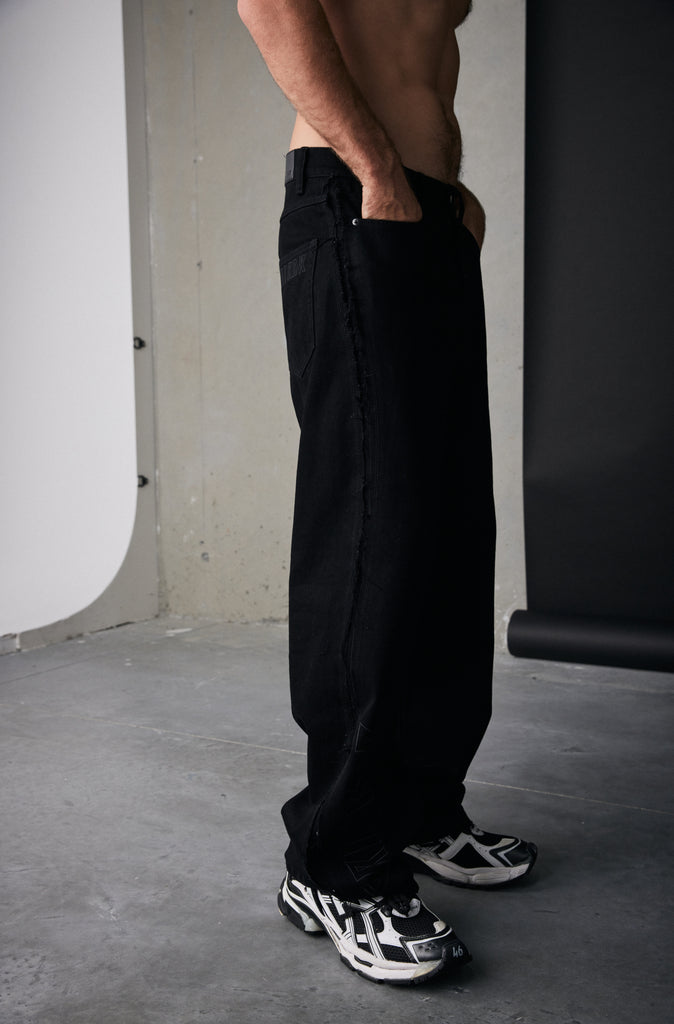 FRNTRNR Baggy Denim - Black