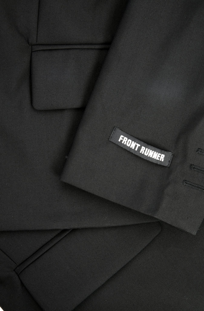 Boxy Tailored Blazer - Black