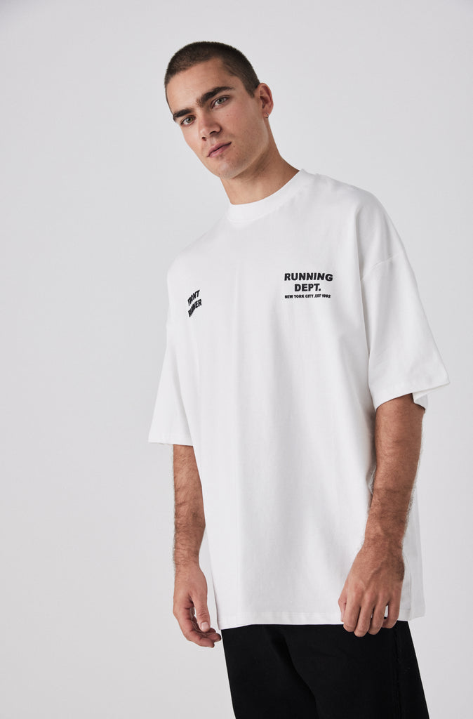 Running Dept Tee - Vanilla