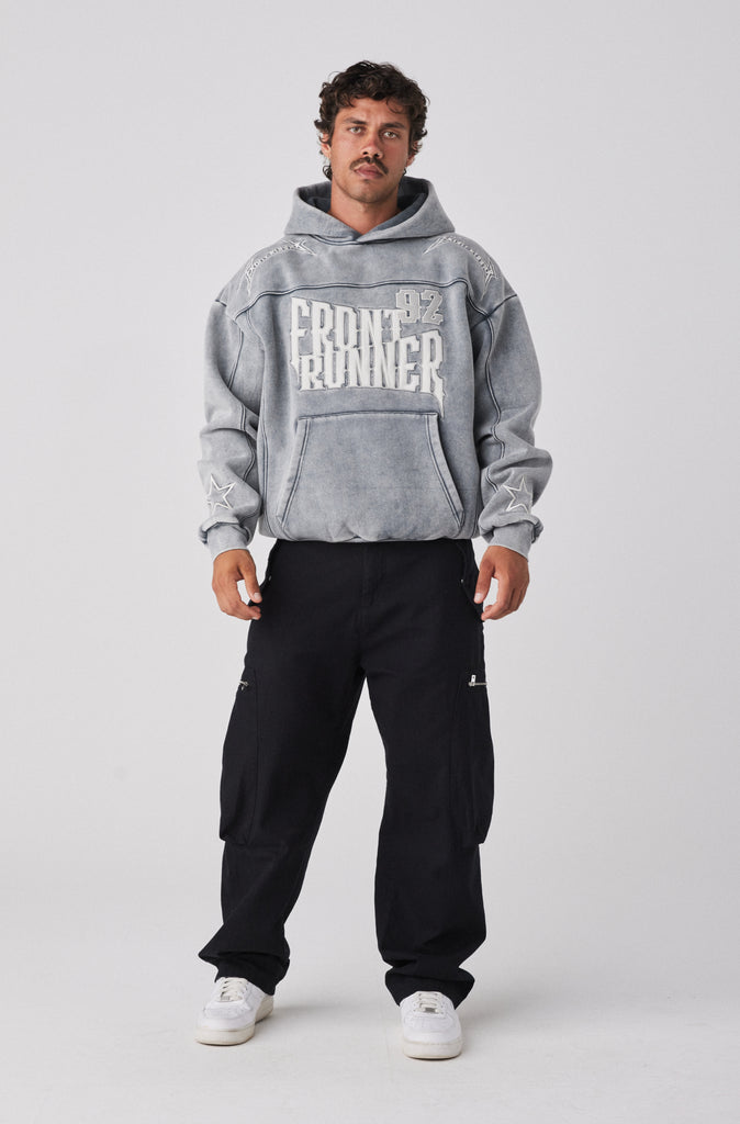 Pyro Hoodie - Concrete