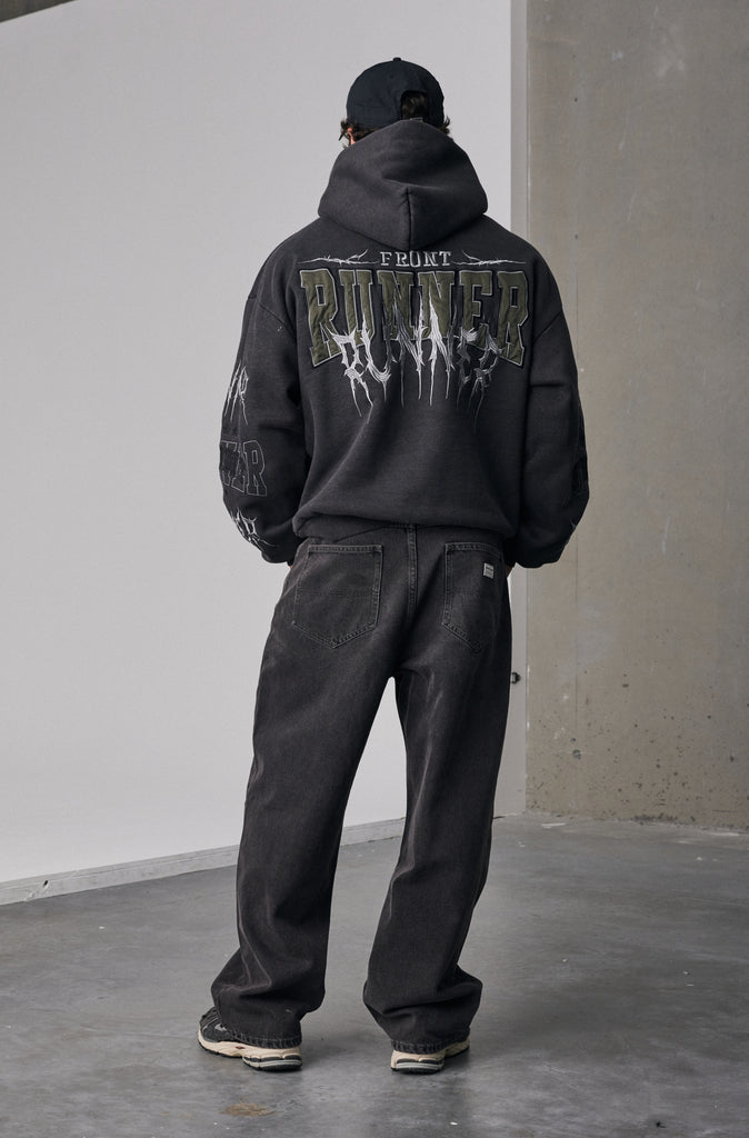 Runner Tribe Hoodie - Concrete