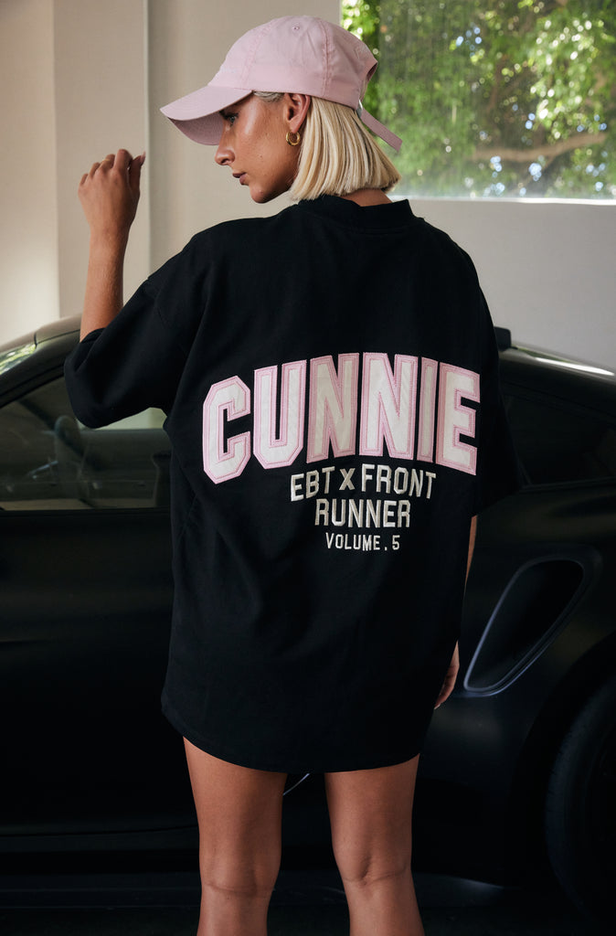 V5 Cunnies Tee - Black Sakura