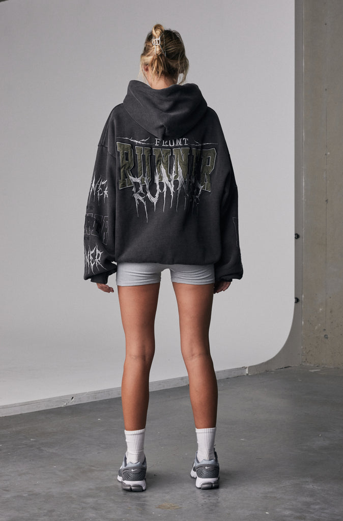 Runner Tribe Hoodie - Concrete