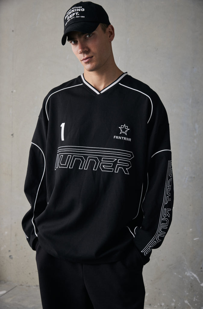 Striker L/S Jersey - Black