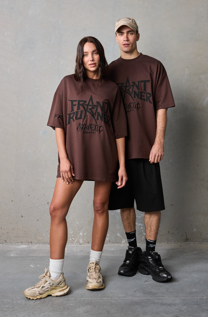 Heavy Medal Tee - Chocolate