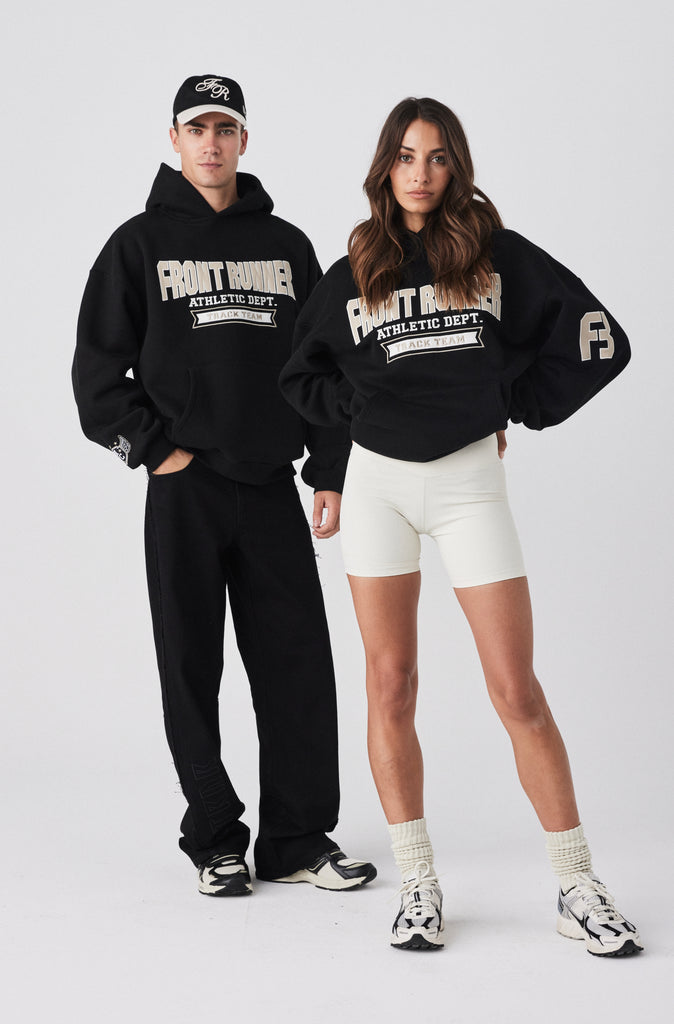Athletic Department Hoodie - Black Malt