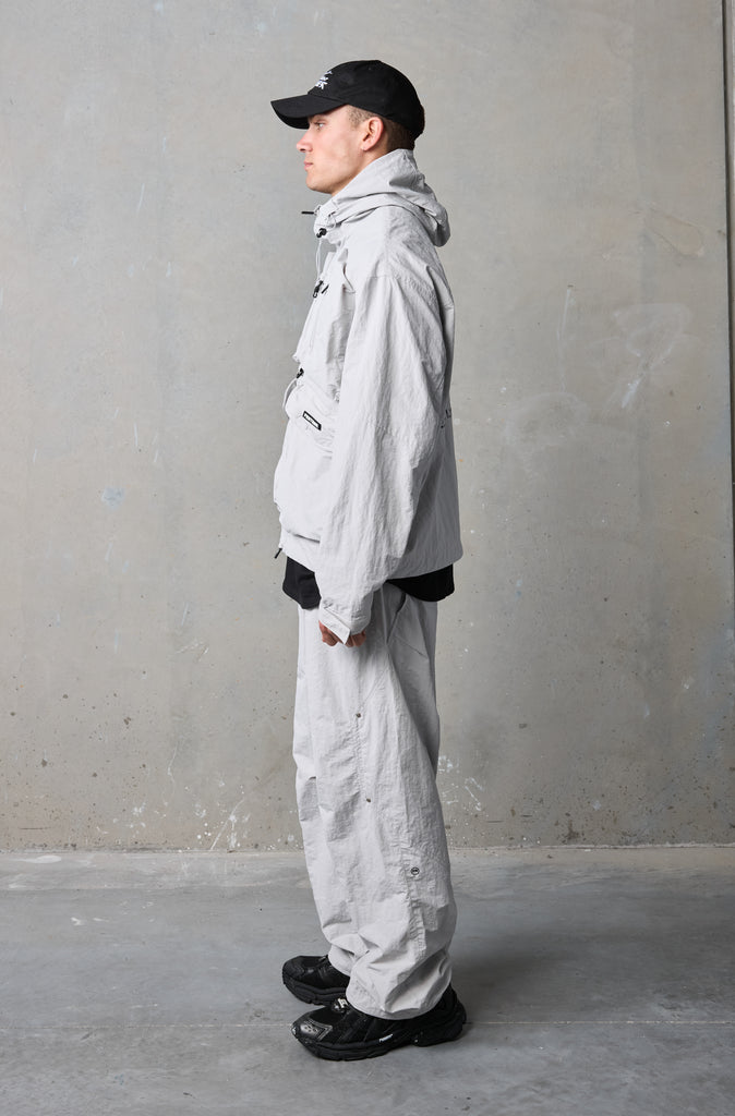 FR Wide Leg Tech Pant - Smoke