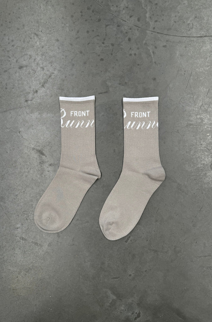 Front Runner Classic 2 Pack Socks - Grey & White