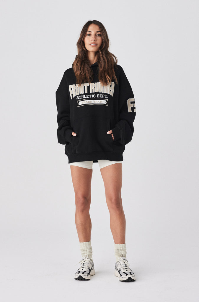 Athletic Department Hoodie - Black Malt