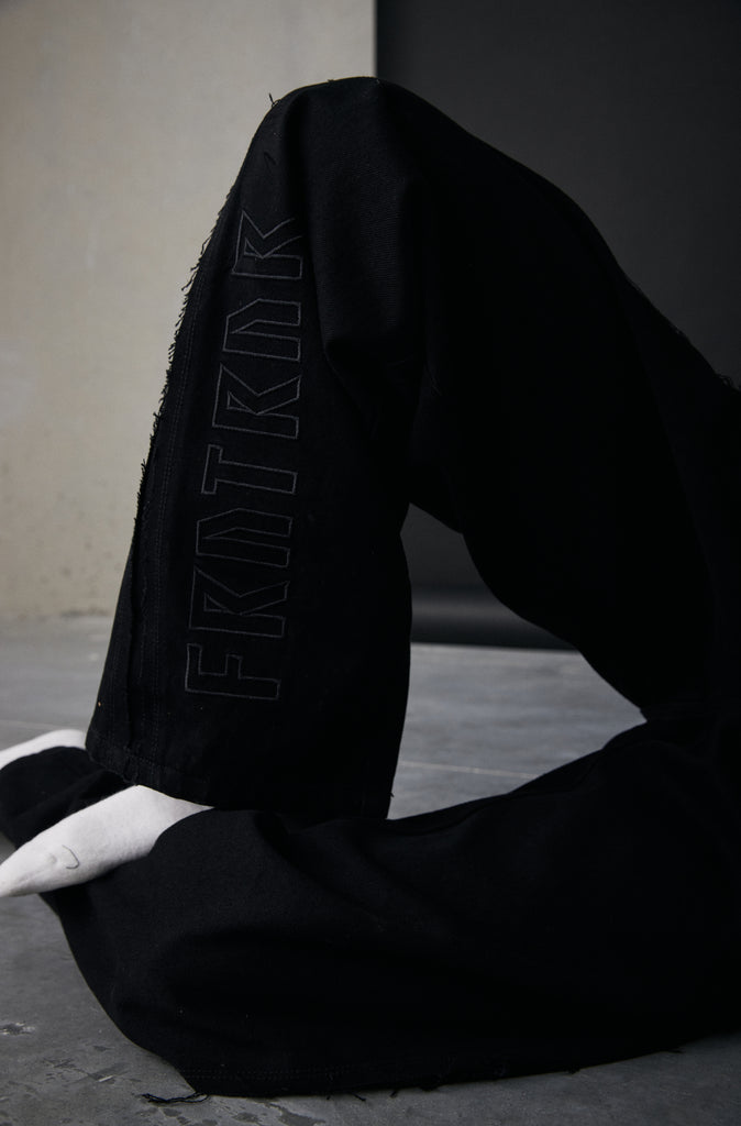 FRNTRNR Baggy Denim - Black