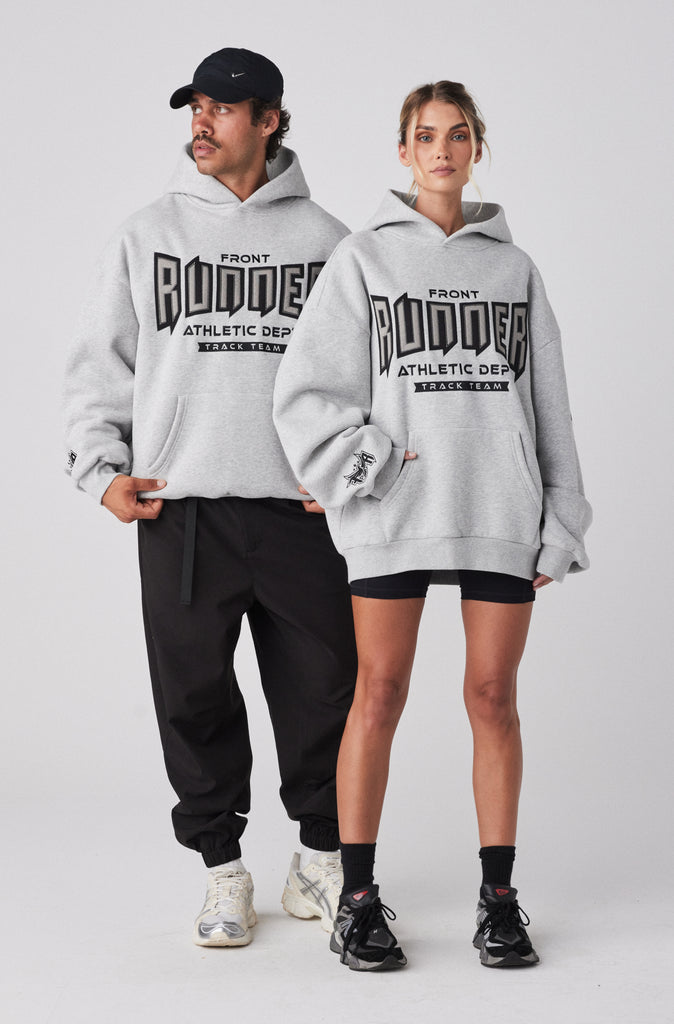 Viper Dept Hoodie - Grey Marle