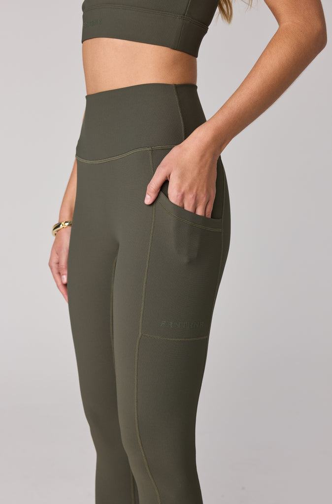 FRNTRNR Leggings - Khaki
