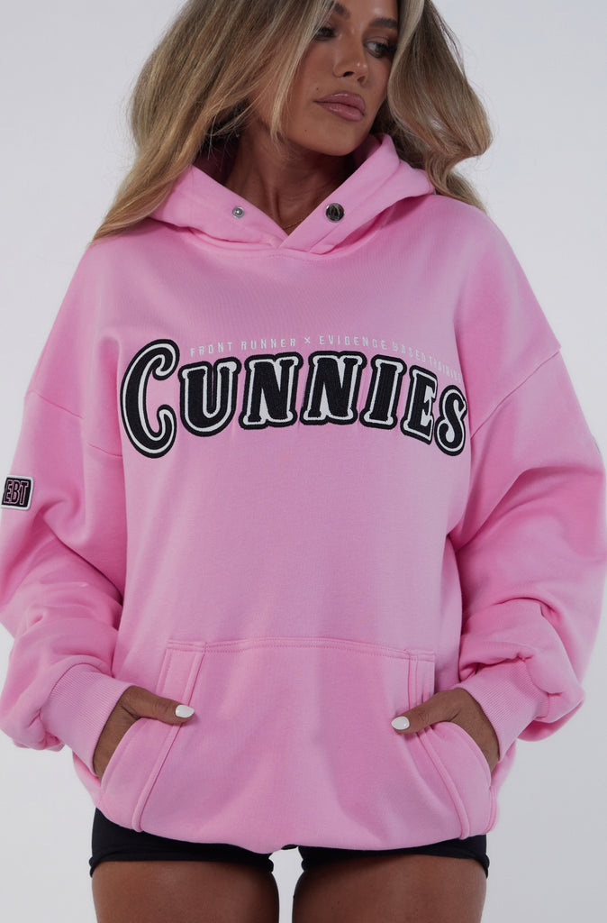 Cunnies Spin Kick Hoodie - Pink