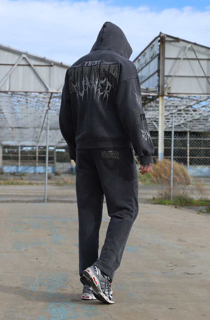 Runner Tribe Hoodie - Concrete