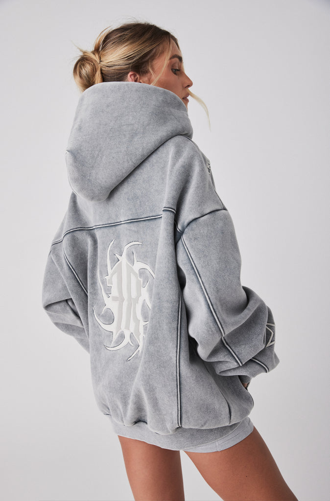 Pyro Hoodie - Concrete