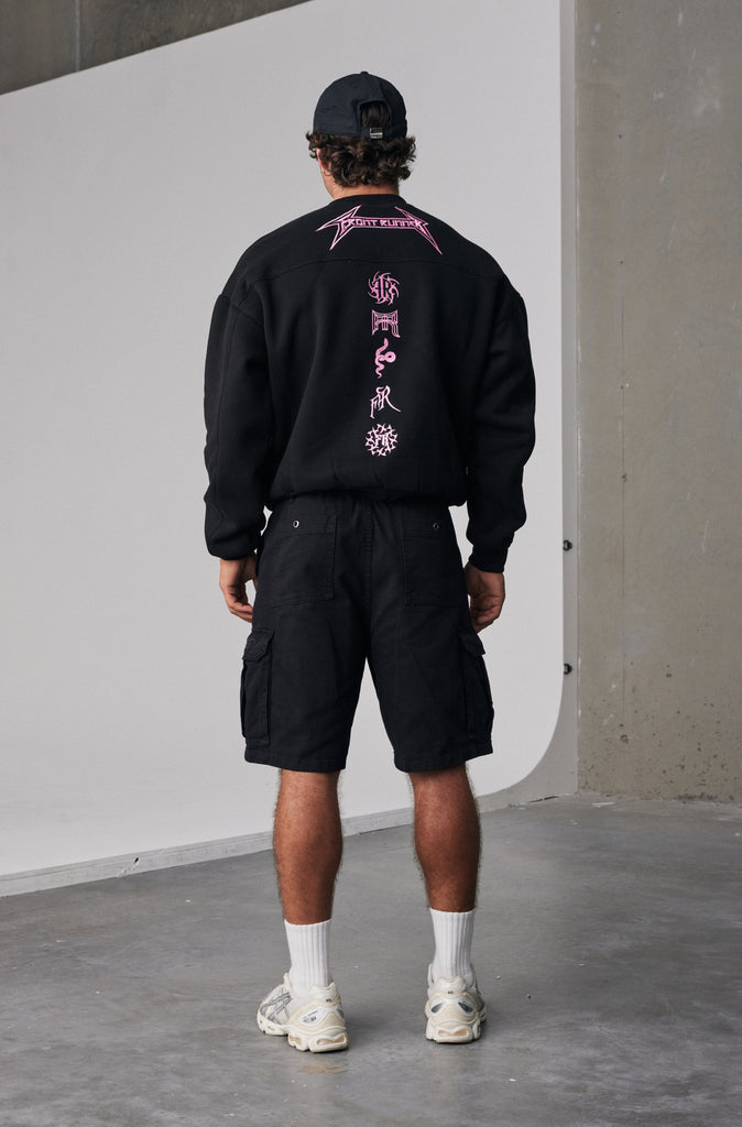 Pyro Crewneck - Black Candy