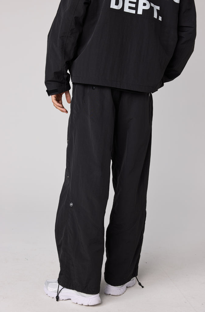 FR Wide Leg Tech Pant - Black