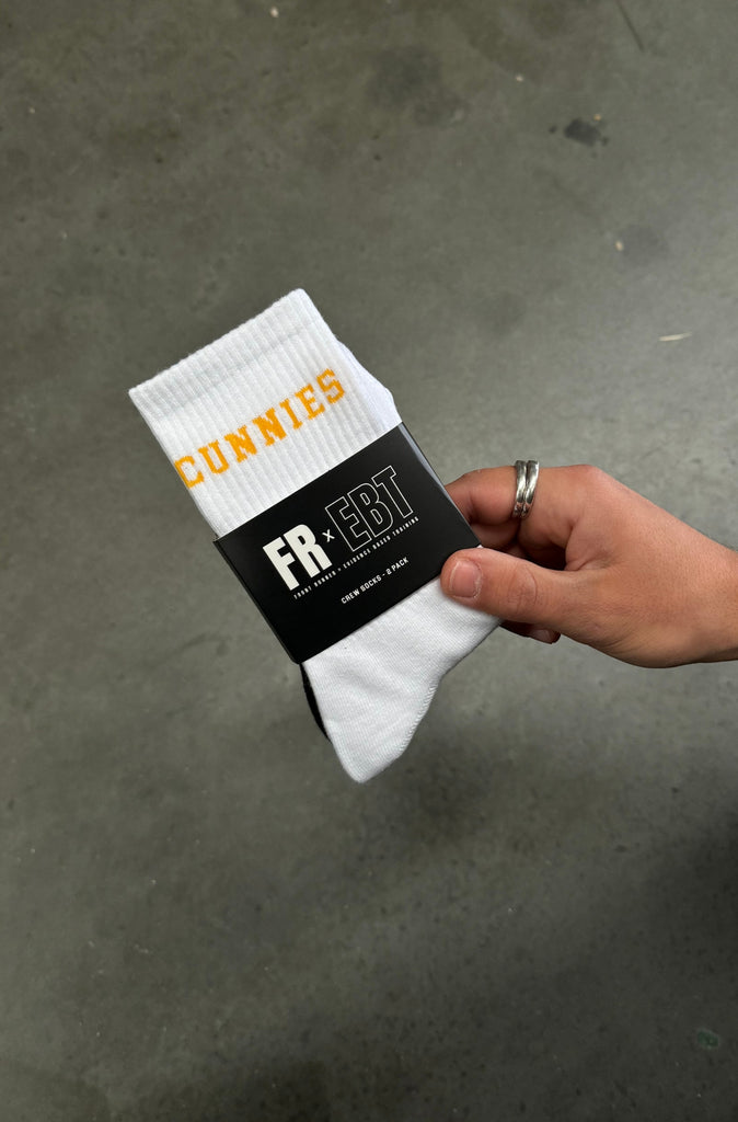 Cunnies Crew Socks - Lambo