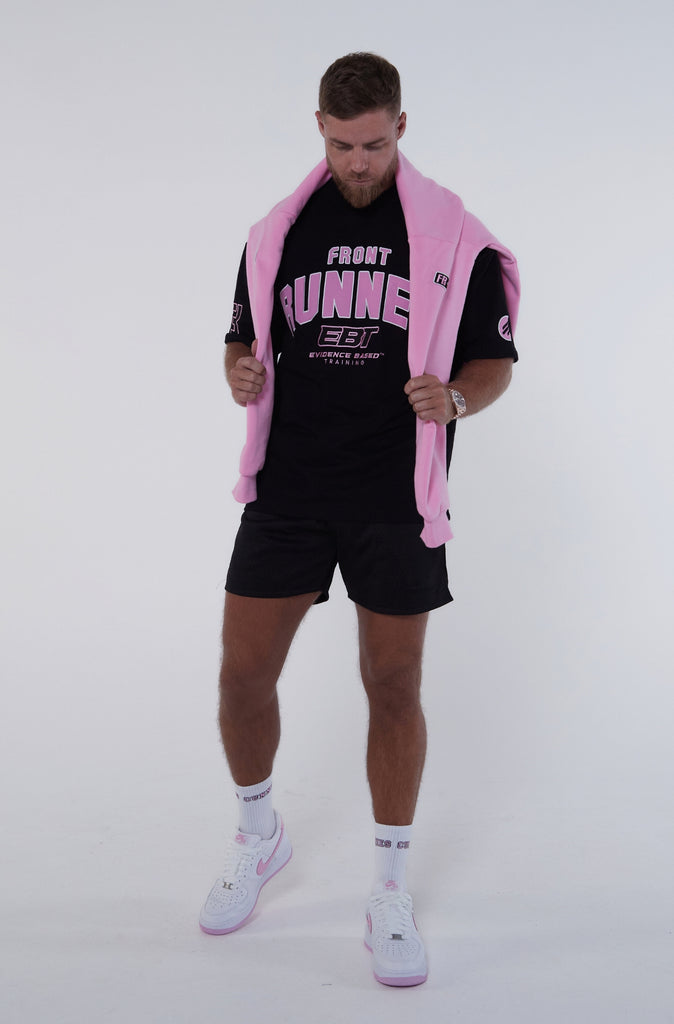 FR x EBT Tee - Black & Pink