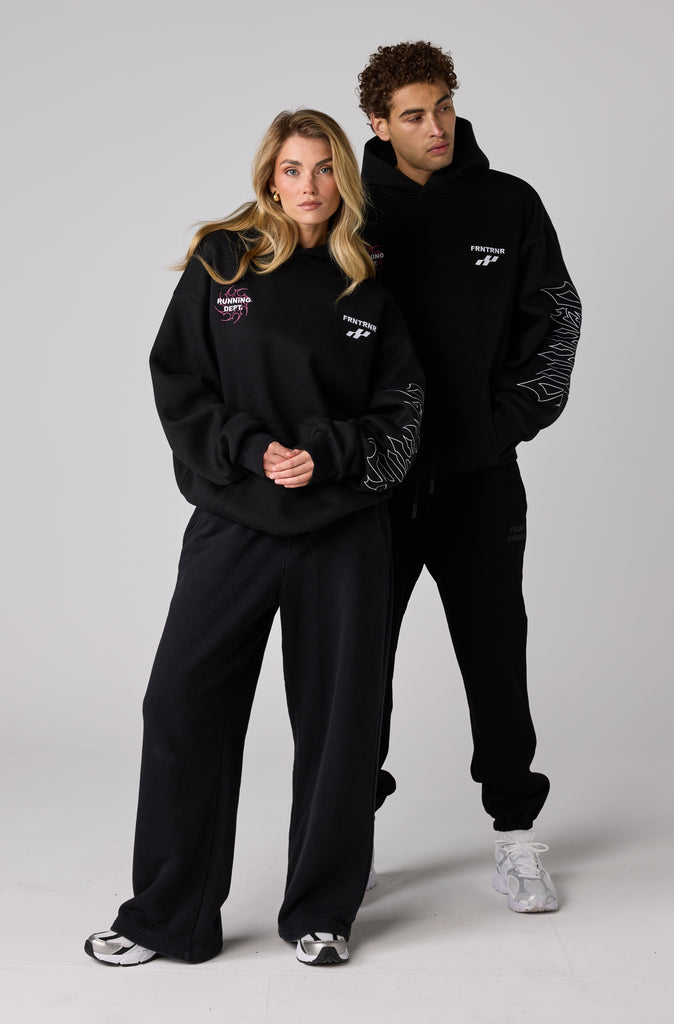 Fracture Hoodie - Black