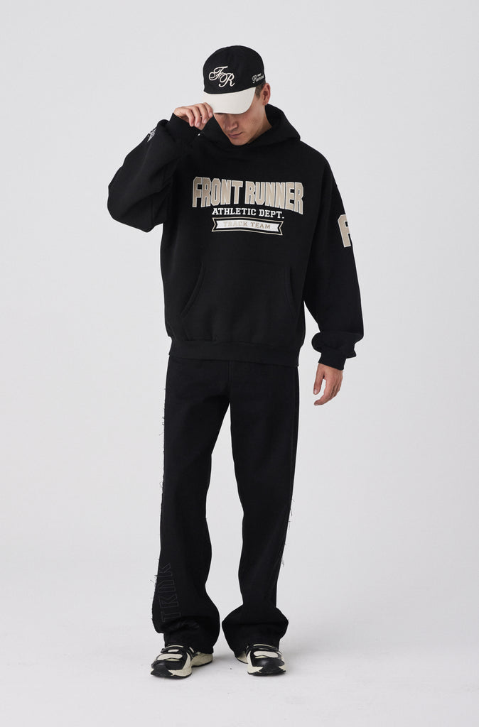 Athletic Department Hoodie - Black Malt