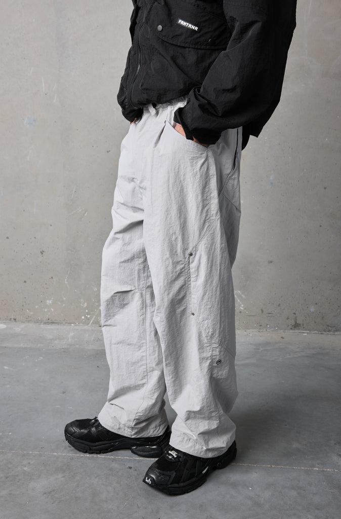 FR Wide Leg Tech Pant - Smoke