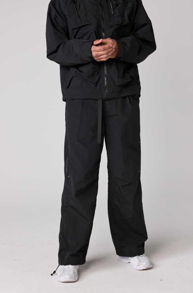 FR Wide Leg Tech Pant - Black