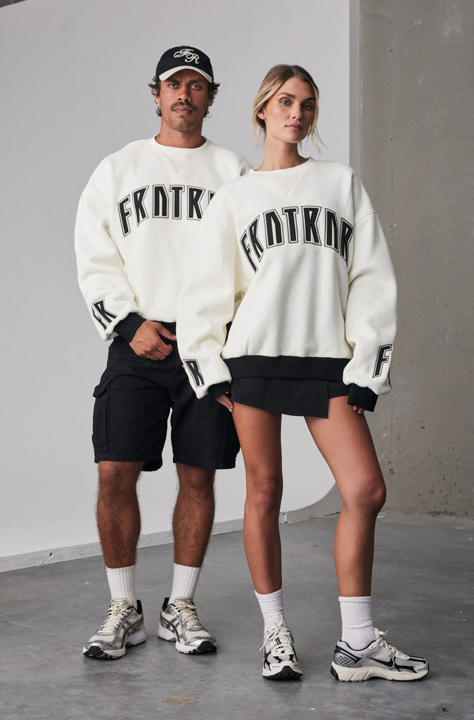 FRNTRNR Crewneck - Vanilla