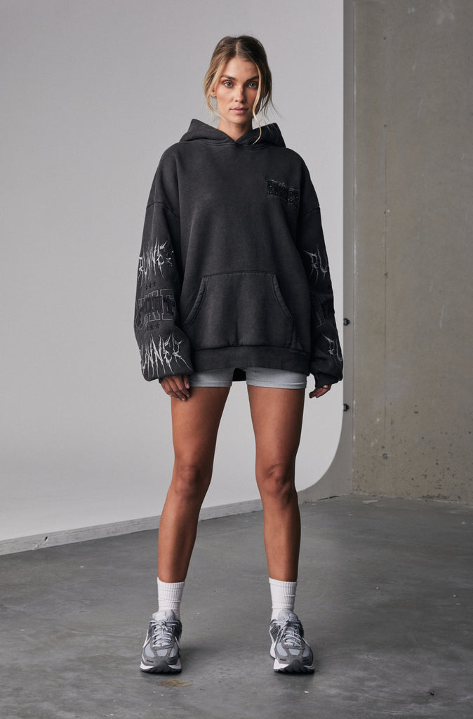 Runner Tribe Hoodie - Concrete