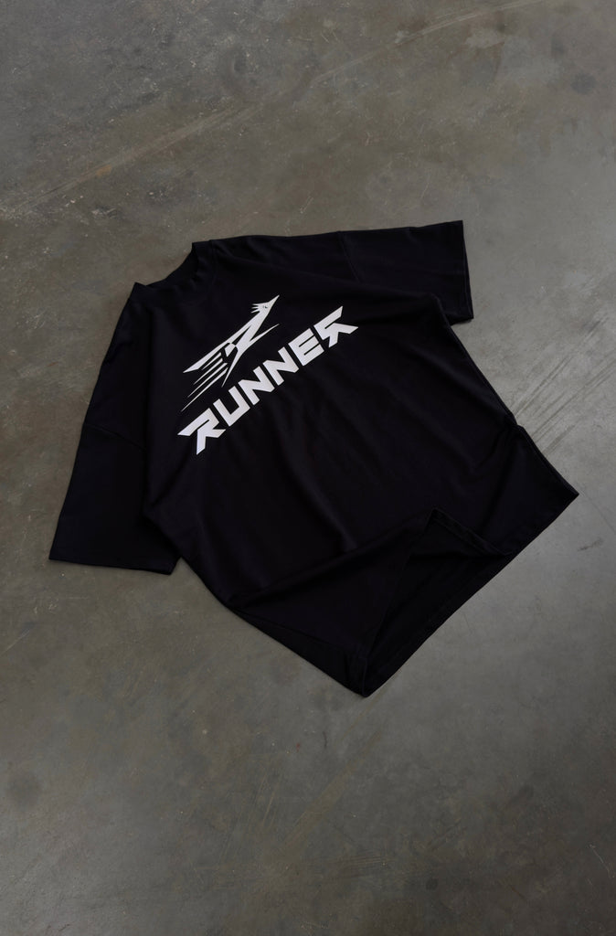Road Runner Tee - Black & White