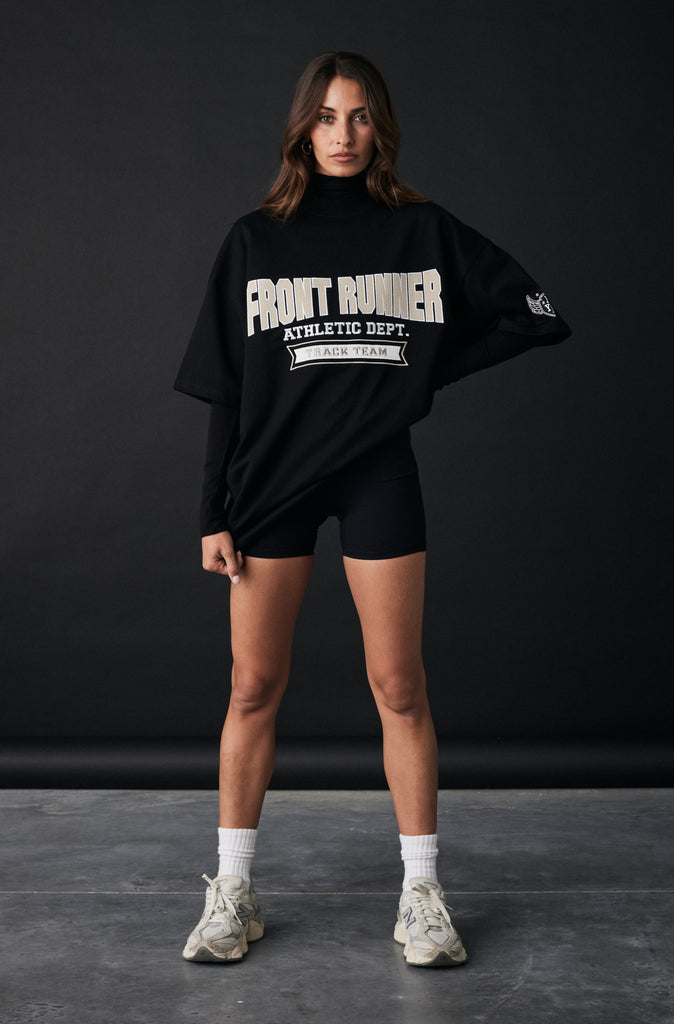 Athletic Department Tee - Black/Malt