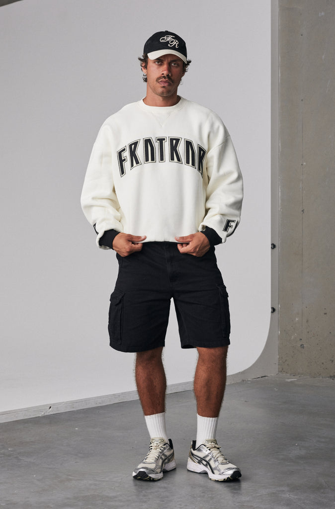 FRNTRNR Crewneck - Vanilla