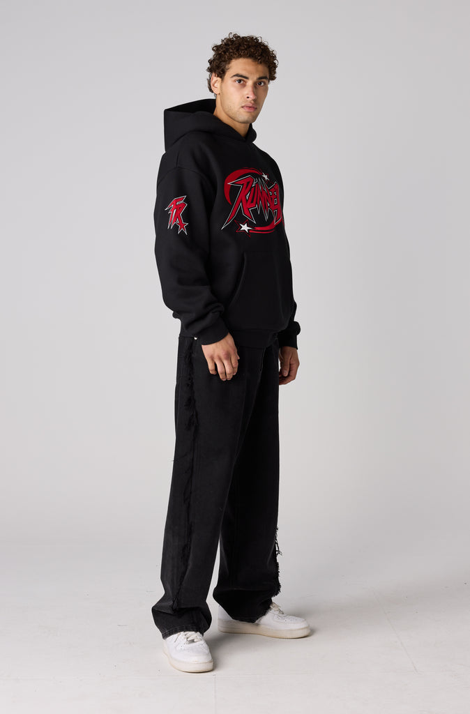 Supanova Hoodie - Black Cherry