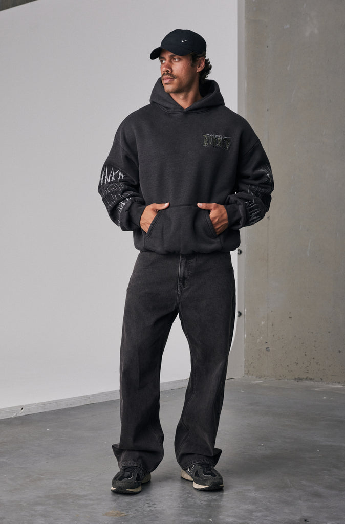 Runner Tribe Hoodie - Concrete