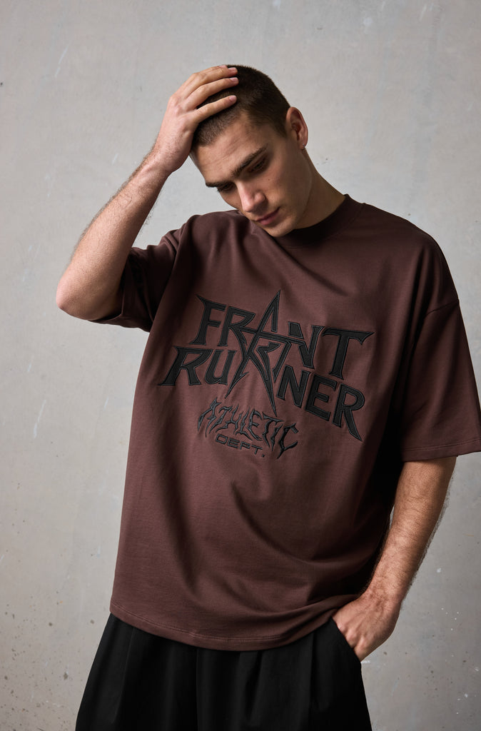 Heavy Medal Tee - Chocolate