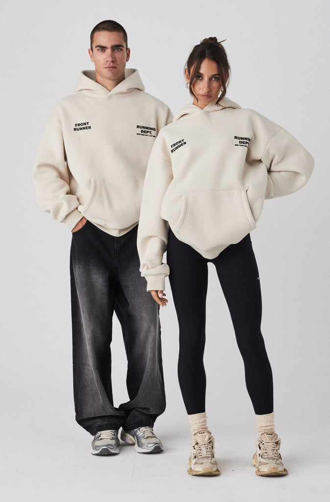 Running Dept Hoodie - Malt