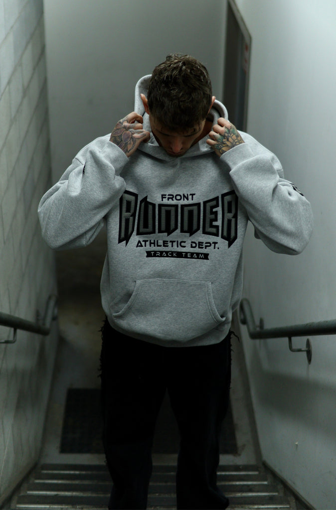 Viper Dept Hoodie - Grey Marle