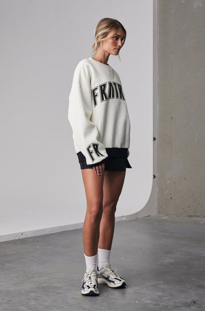 FRNTRNR Crewneck - Vanilla