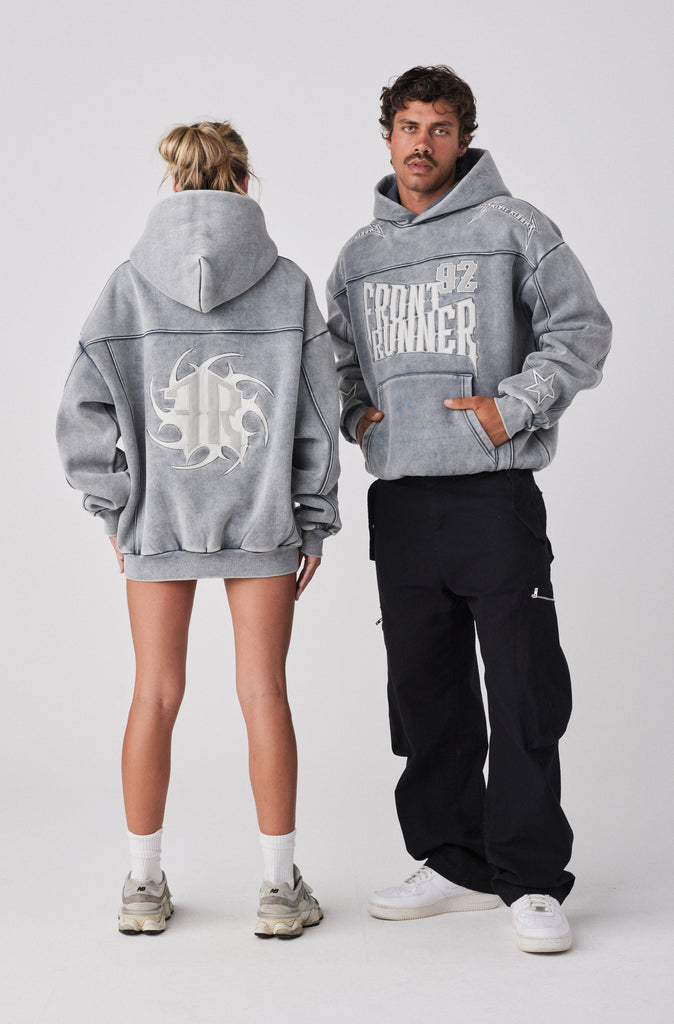 Pyro Hoodie - Concrete