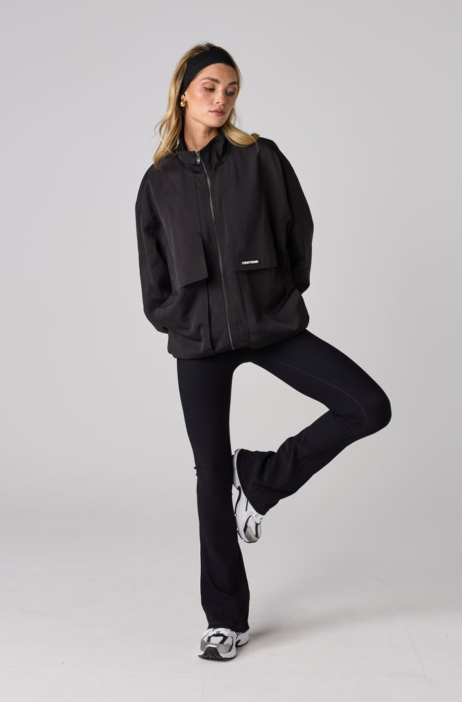 Fracture Bomber Jacket - Black