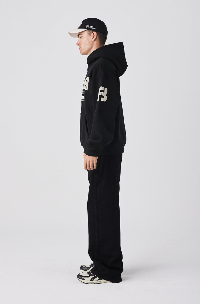 Athletic Department Hoodie - Black Malt