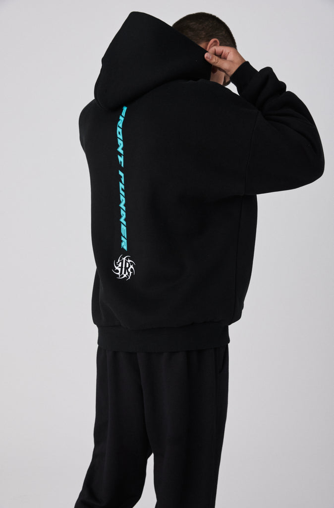 Tribal Dept Hoodie - Black Tiffany