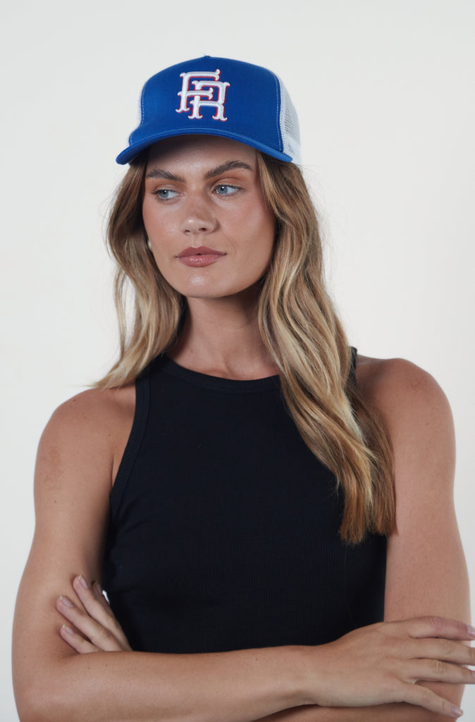 FR Baseball Logo Cap - Blue