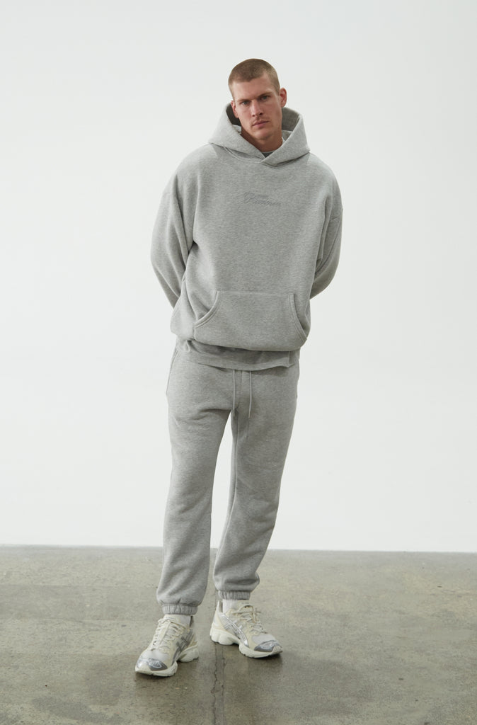 Staple Hoodie - Grey Marle