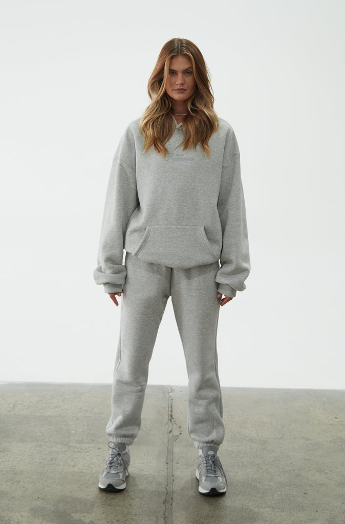 Staple Hoodie - Grey Marle