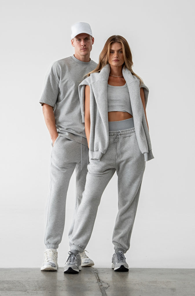 Staple Sweatpant - Grey Marle