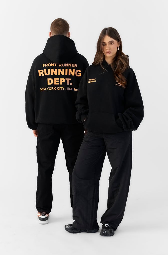 Running Dept Hoodie - Midnight Ember