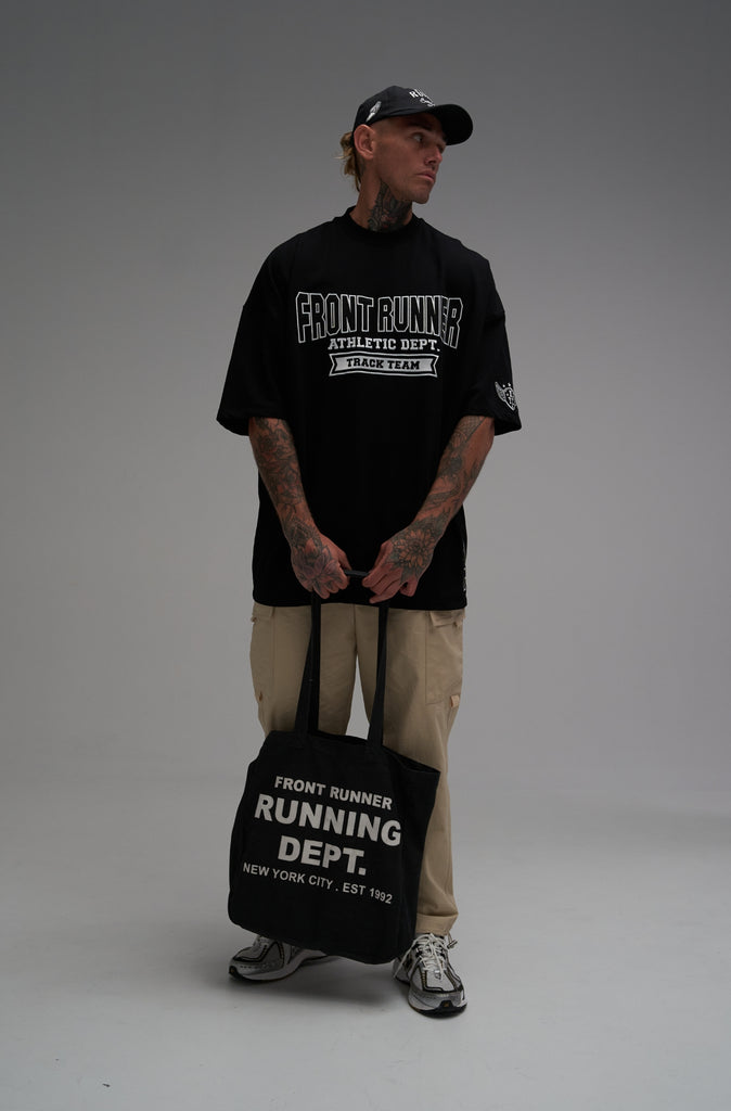 Running Dept Tote Bag - Black