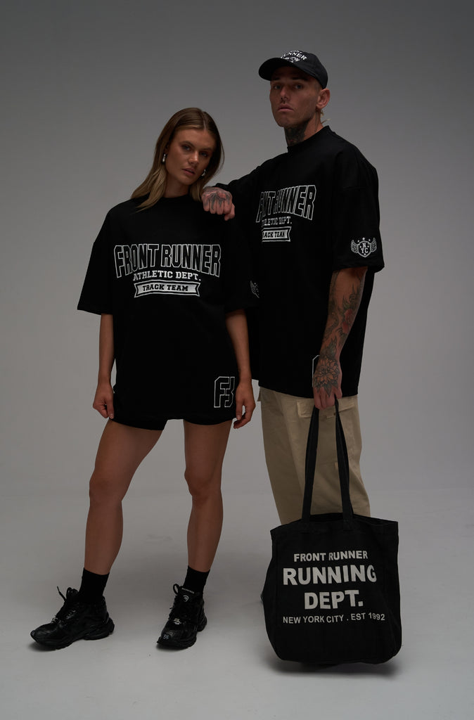 Running Dept Tote Bag - Black