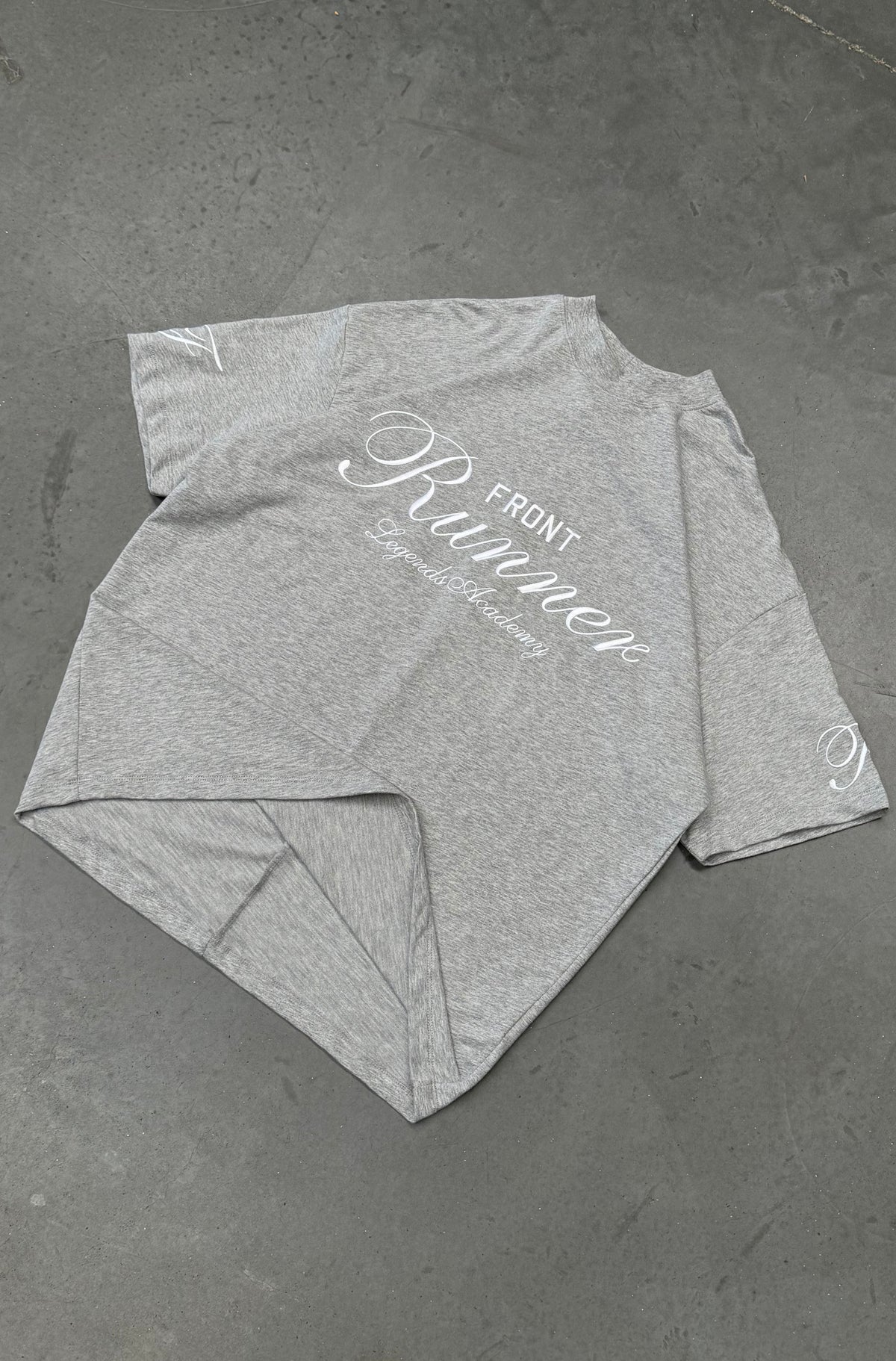 LA Tee - Grey Marle - Hover